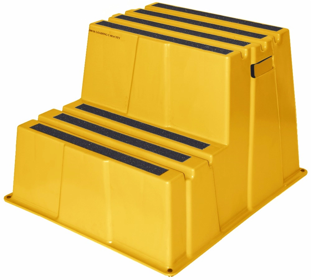 2 Steps Plastic Step Stool with 500lb. Loading Capacity (44ZJ61)