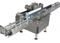 China Wine Beer bottle Cold Paper wet glue labeling / labeler machine / equipment / line / plant / system / unit factory