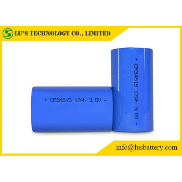 Quality CR34615 3V 12ah Primary Lithium Battery 3.0v 12000mah CR34615 Li-MnO Power Type D Size Cylinder Shape for sale