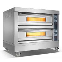 China Baking Oven Commercial 2 Deck 4 Tray Bread Oven Bakery Equipment For Sale Philippines factory