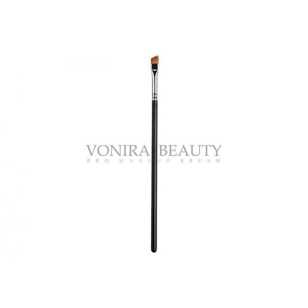 Quality Private Label Angled Brow Brush , Sable Hair Handcrafted Eyebrow Makeup Brush for sale