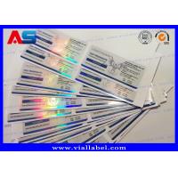 Quality Customizable Sticker Colour 10ml Vial Labels Bodybuilding For Laboratory Testing for sale