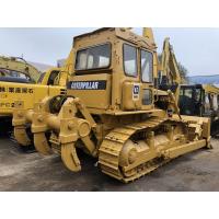 China SGS 2900mm Height Mechanical Used Cat D6D Bulldozer factory