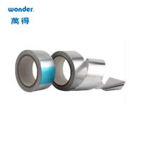 Quality Shiny Silver Foil Aluminum Tape Weather Resistant Sealing Use for sale