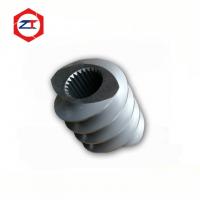 Quality Eco Friendly SKD61 Extruder Screw , Twin Screw Extrusion Machine Parts High for sale