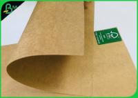 China FDA Certified Brown Kraft Paper Board 250gsm 300gsm Food Container Paper Roll factory