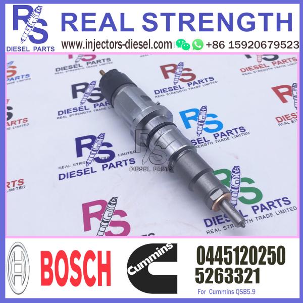Quality OEM new QSB5.9 diesel engine parts fuel injector 5263321 4983267 3977081 for sale