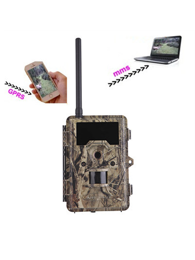 Quality Outdoor SMS Control 12MP MMS Trail Camera Motion Activated Camera Wildlife for sale
