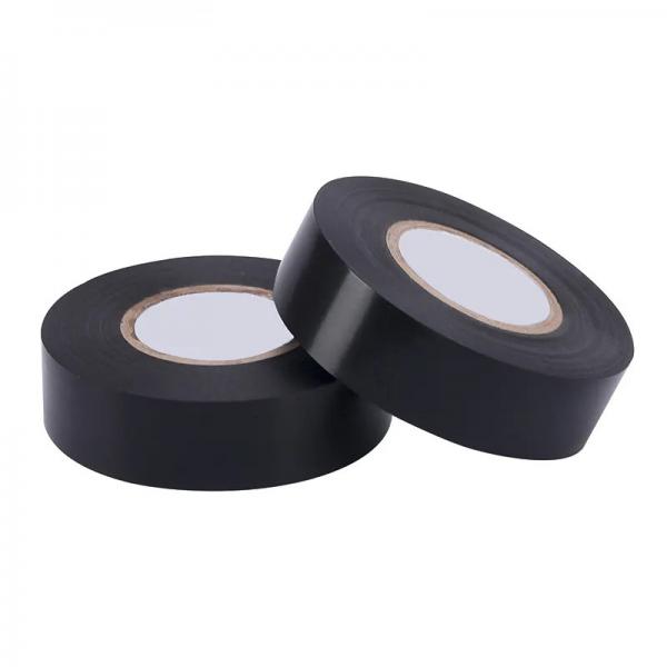 Quality Insulation PVC Electrical Tape Flame Retardant Black Colored for sale