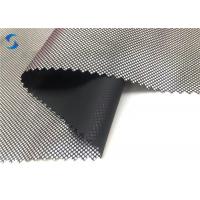 Quality Plain Dyed 55gsm 210T Polyester Taffeta Fabric Silver Coated for sale