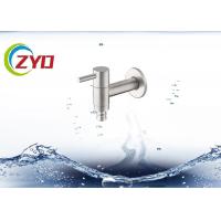 China Wall Mounted Water Tap For Washing Machine , UPC Basin Water Bibcock Taps for sale