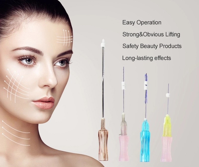 China beauty skin care good price v-line magic barbed suture 3d 4d cog 19g 100mm pcl thread lifting korea factory