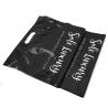 China 12x15 Black poly mailers with die-cut handle,plastic handle carry bags, handle plastic bags,mailing bag with handle factory