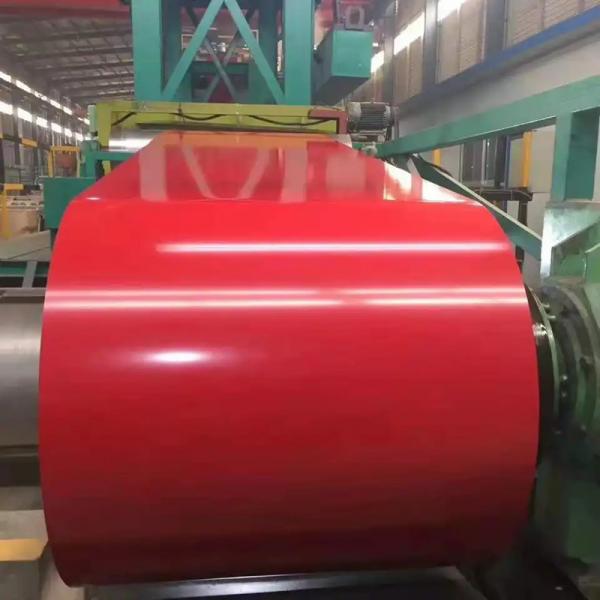 Quality 0.12-3mm Red Color Coated Galvanized Sheet Metal Coils For Metal Building for sale