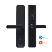 Quality CE Wifi Tuya App Digital Smart Door Locks Fingerprint For Home for sale
