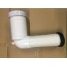 China PVC Toilet Drain Pipe With Connector , Wc Waste Pipe Large Displacement factory