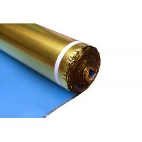 Quality Blue Ixpe Foam Underlayment Anti Microbial SGS Gold Floor Underlay for sale
