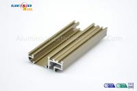 China AA6063 T5 Bronze Anodized Aluminium Profile Extrusion IN 6 meter Length factory