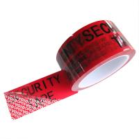 China High Adhesive Void Open Security Tamper Evident Sealing Tape Warranty Packing Tape factory