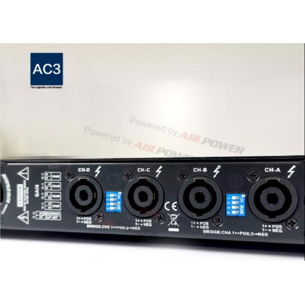 Quality Bar 34KHz Stereo 1200W Digital Power Amplifiers for sale