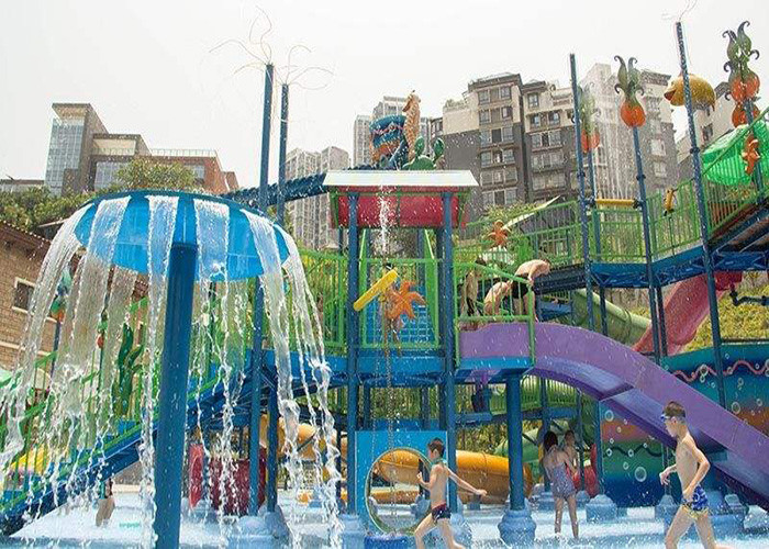 China Commercial 0.6m Outdoor Aqua Playground Kids Water Park Rides factory