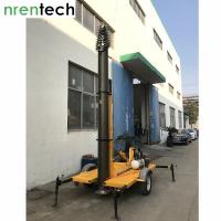 China 30m Lockable Pneumatic Telescopic Mast-15kg payload for mobile antenna / mobile radio broadcasting-NR-4400-30000-15L factory