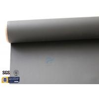 Quality Black Heat Thermal Insulation Materials 0.43MM 530GSM Acrylic Fiber Glass Fabric for sale