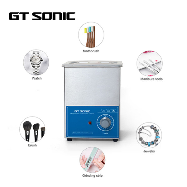 Quality Home Ultrasonic Parts Cleaner , 15 Mins Adjustable Ultrasonic Washing Machine for sale