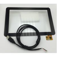 Quality 10.1 Inch Projected Capacitive Touch Screen With USB / I2C Port Multi Touch for sale