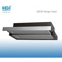 China 60CM Slim Slide Out Telescopic Range Cooker Hood Stainless Steel factory