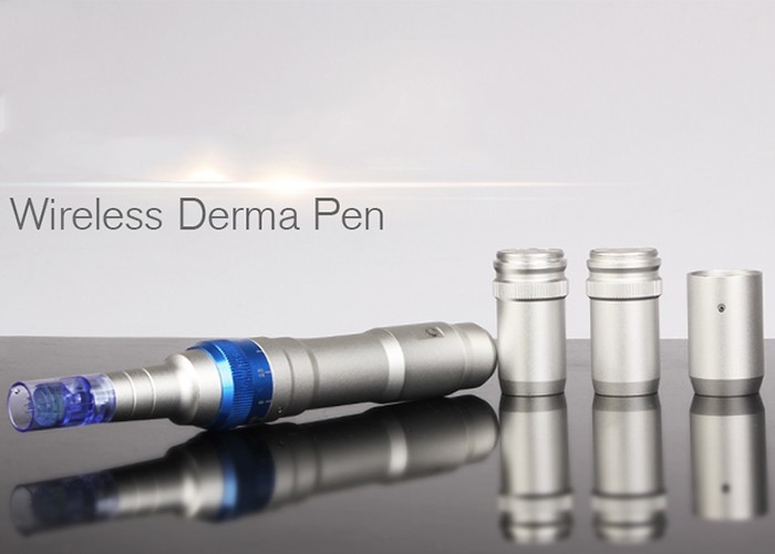 China Electric Microneedle Derma Pen For Acne Treatment , 2 Batteries Skin Needling factory