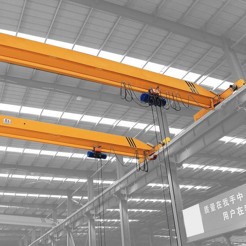 China High Duty Steel Single Girder Crane With Good Motor For Lift factory