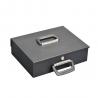 China OEM Service Metal Cash Box Euro Coin Collection With Removable Coin Tray factory
