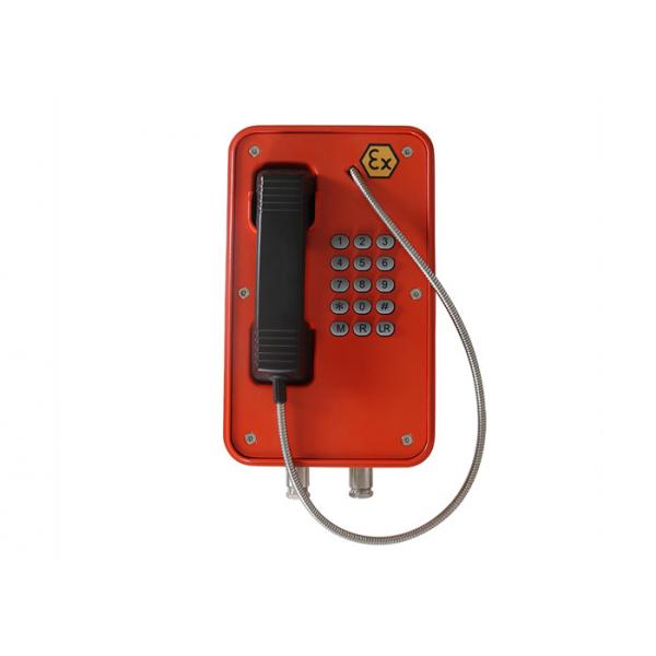 Quality Oil Gas Explosion Proof Telephone Anti - Corrosion For Underground / Tunnel / Mine for sale