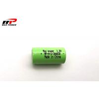 China 2/3AA 650mAh 1.2V Rechargeable Nimh Battery Pack With UL CE BIS for sale