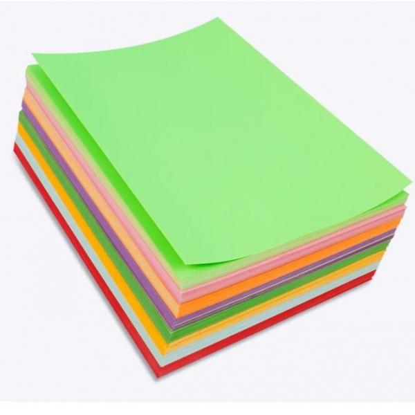 Quality Fluorescent Green Paper Adhesive Fluorescent Green Paper WGA433 Inkjet Printing Fluorescent Paper for sale