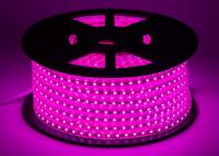 China Pink IP67 High Voltage LED Strip W12.5mm * H7.5mm Size Long Lifespan factory