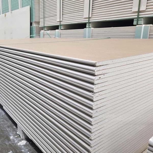 Quality 4x8' 15mm Standard Plaster Board , Gypsum Wall Board For Building Ceiling for sale