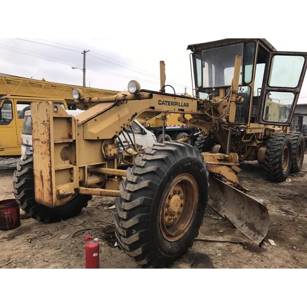 Quality Ripper Available Used CAT Grader 12G Original Paint CAT 3306 Engine New Tires for sale