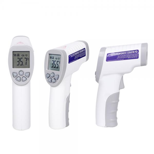 Quality White Fever Scan Thermometer / Digital LCD Fever Thermometer Accurate for sale