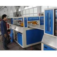 China Damp-Proof WPC Desk Profile Production Line , WPC Wall Panel Profile Extruder factory