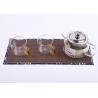 China Custom Glass Tea Infuser Set SS Strainer / Microwave / Dishwashe factory