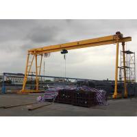 Quality Customized MH Model 16Ton Steel Launching Single Girder Goliath Gantry Crane for sale