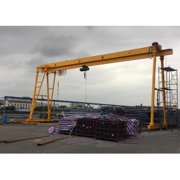 Quality Customized MH Model 16Ton Steel Launching Single Girder Goliath Gantry Crane for sale