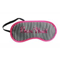 China Home / Office Shining Light Blocking Eye Mask With Attractive Vertical Stripes factory