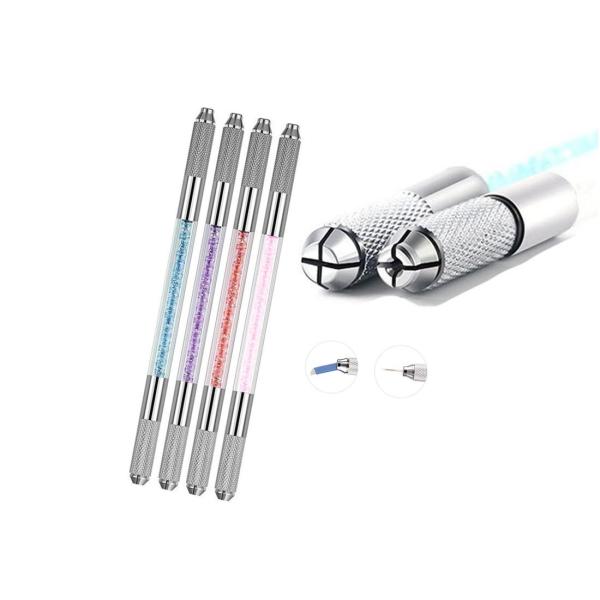 Quality Wholesale Price Double-headed Tattoo Manual Pen Crystal Acrylic Microblading for sale