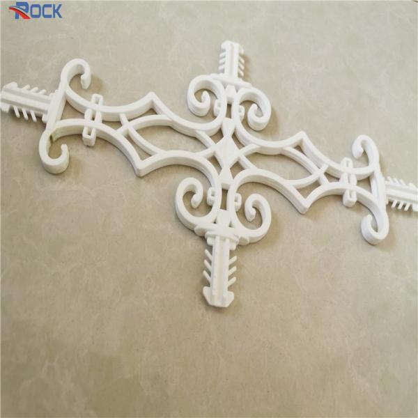 Quality 8*18 white color not fade outside bar decorative hardware for sale