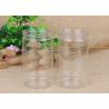 China 375ml Durable Clear Plastic Cylinder Anti - Oil Anti - Oxygen For Cookies factory