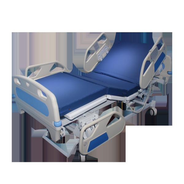 Quality Metal 0.85M 240kgs Adjustable Electric Hospital Bed  For Patient Single Crank For Home And ICU Use for sale
