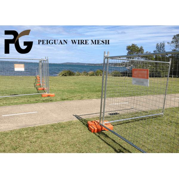 Quality Electric Galvanized Mesh Australia Temporary Fence Panels For Safety Constructio for sale